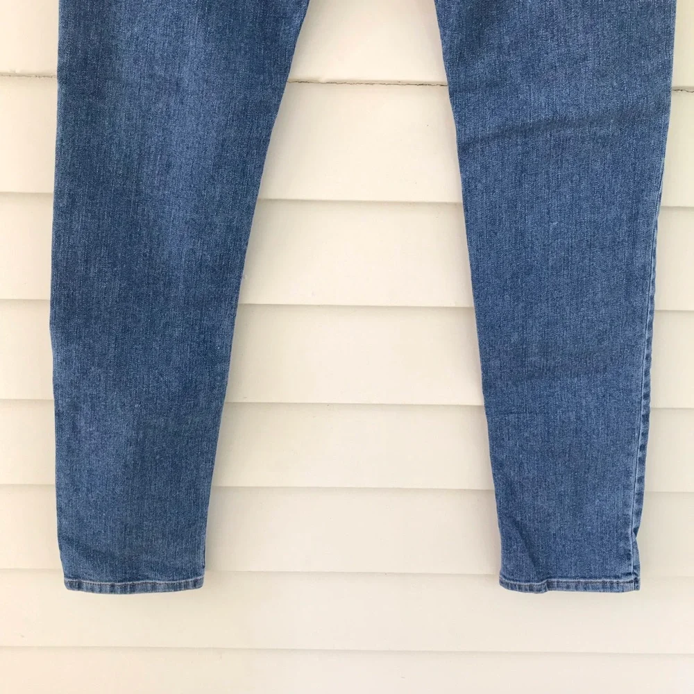 Balmain Paris Men’s Denim Jeans Crystal Knee Patches Slim Fit Size 30 - Picture 9 of 10